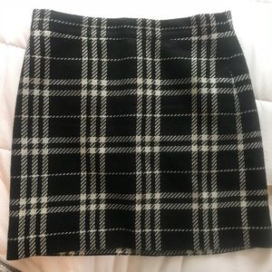 Plaid J. Crew skirt
